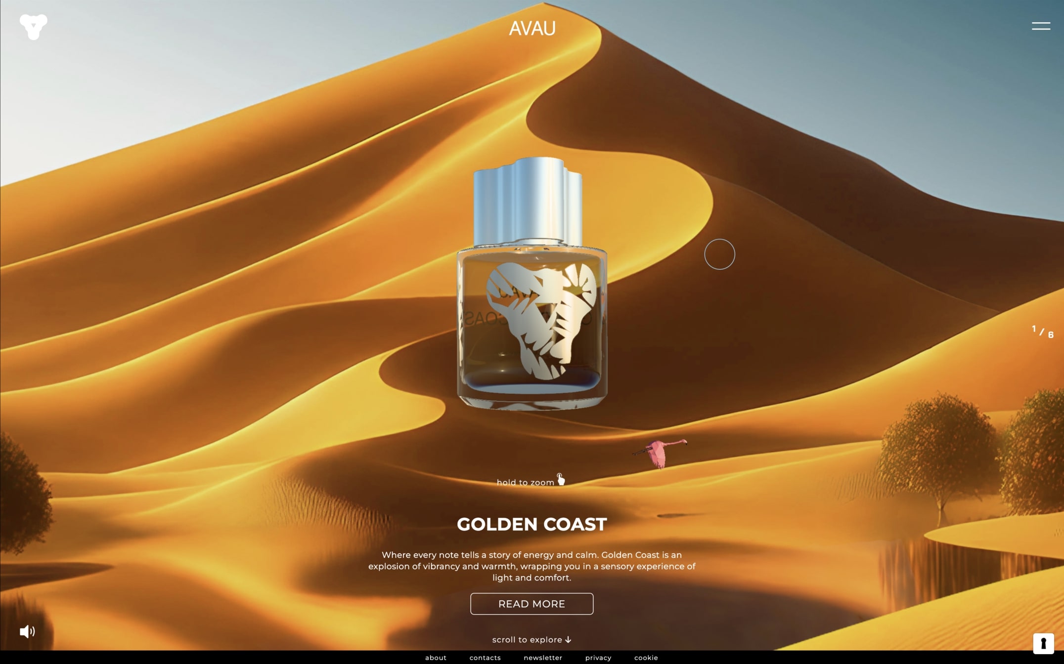 avau parfum sezione golden coast