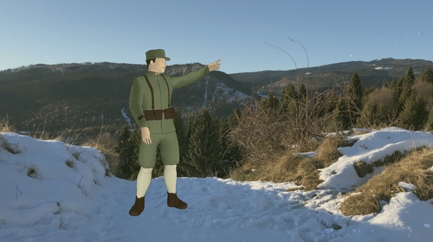 Caduti - Augmented Reality App / Gamification