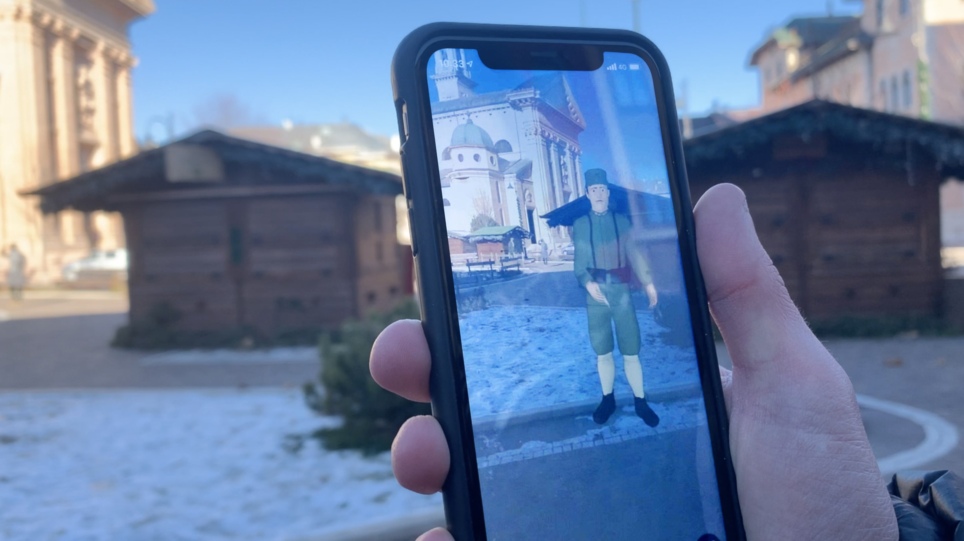 Caduti - Augmented Reality App / Gamification