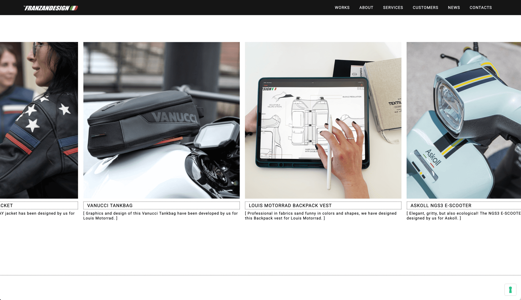 franzan design homepage